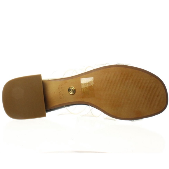 CECELIA Lincoln Strappy Clear Slide Sandals Mules - Picture 9 of 13